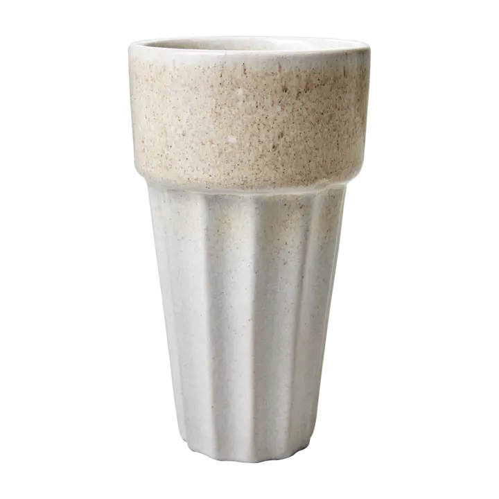Kopp L, Beige/Flerfärgad