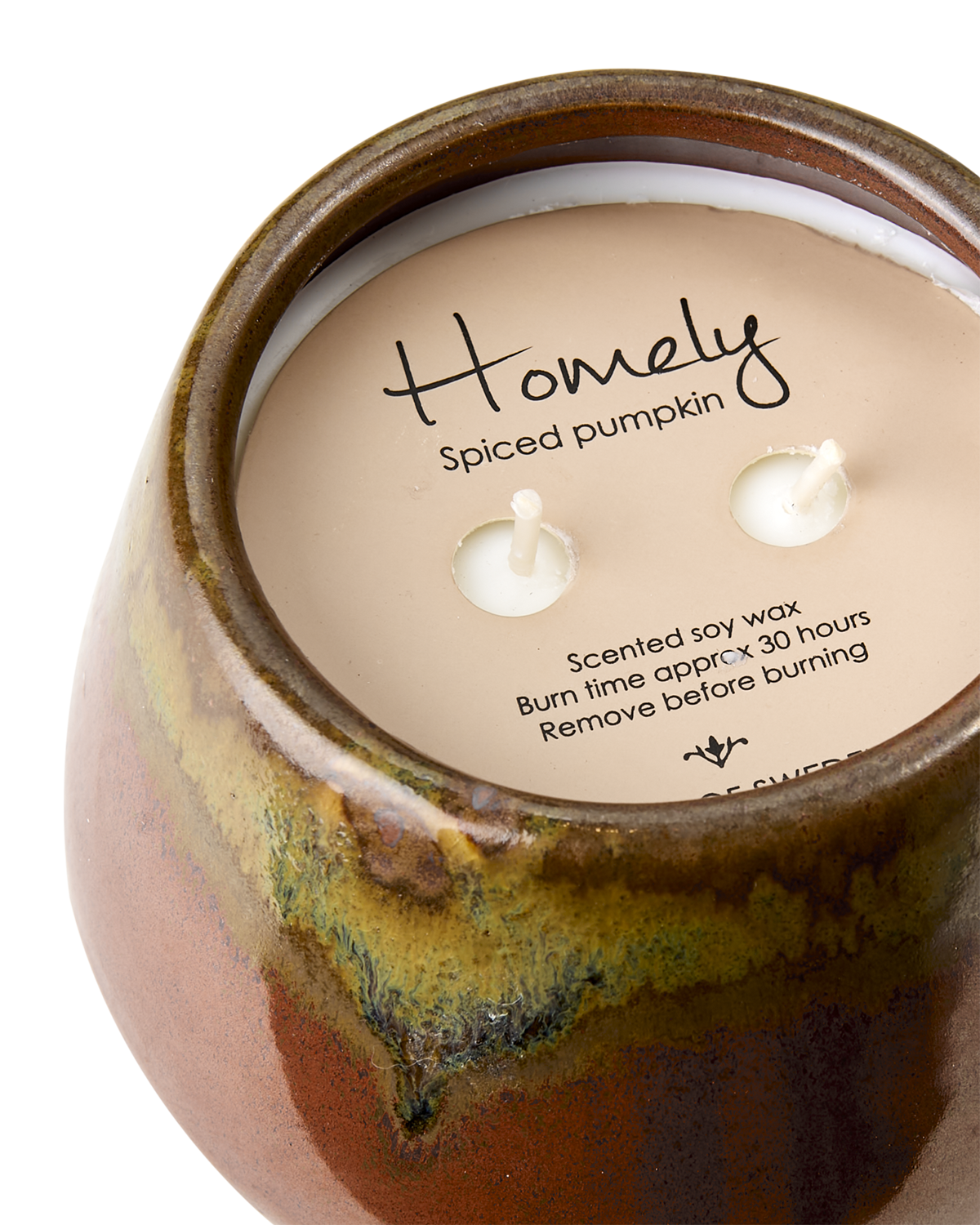 Doftljus Spiced Pumpkin, Brun/Rost