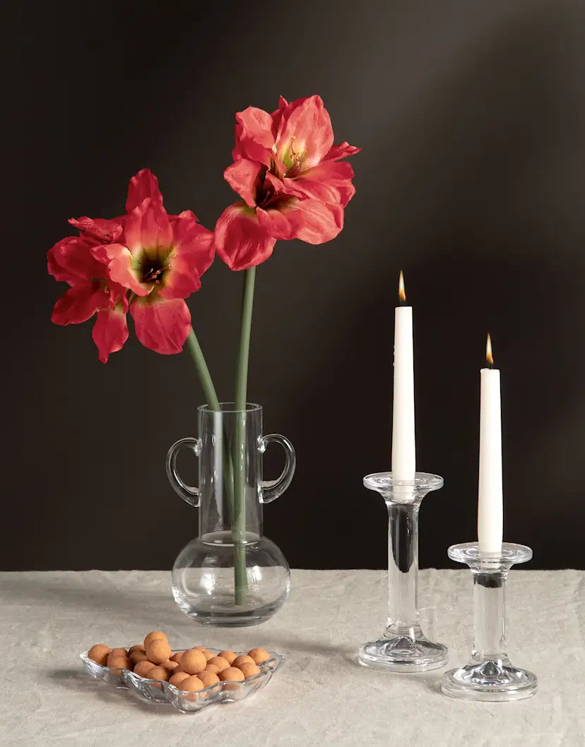 Ljusstake, Glas