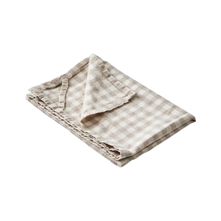 Kökshandduk, Beige/Vit