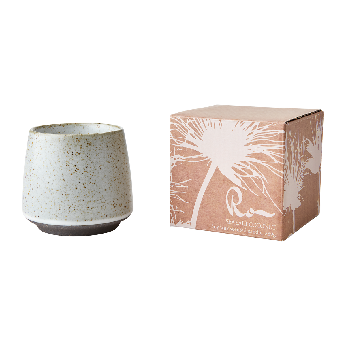 Doftljus Sea salt & coconut, Vit