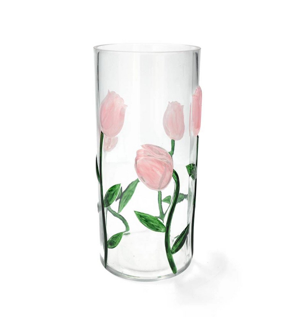 Tulpanvas, Klar/Rosa