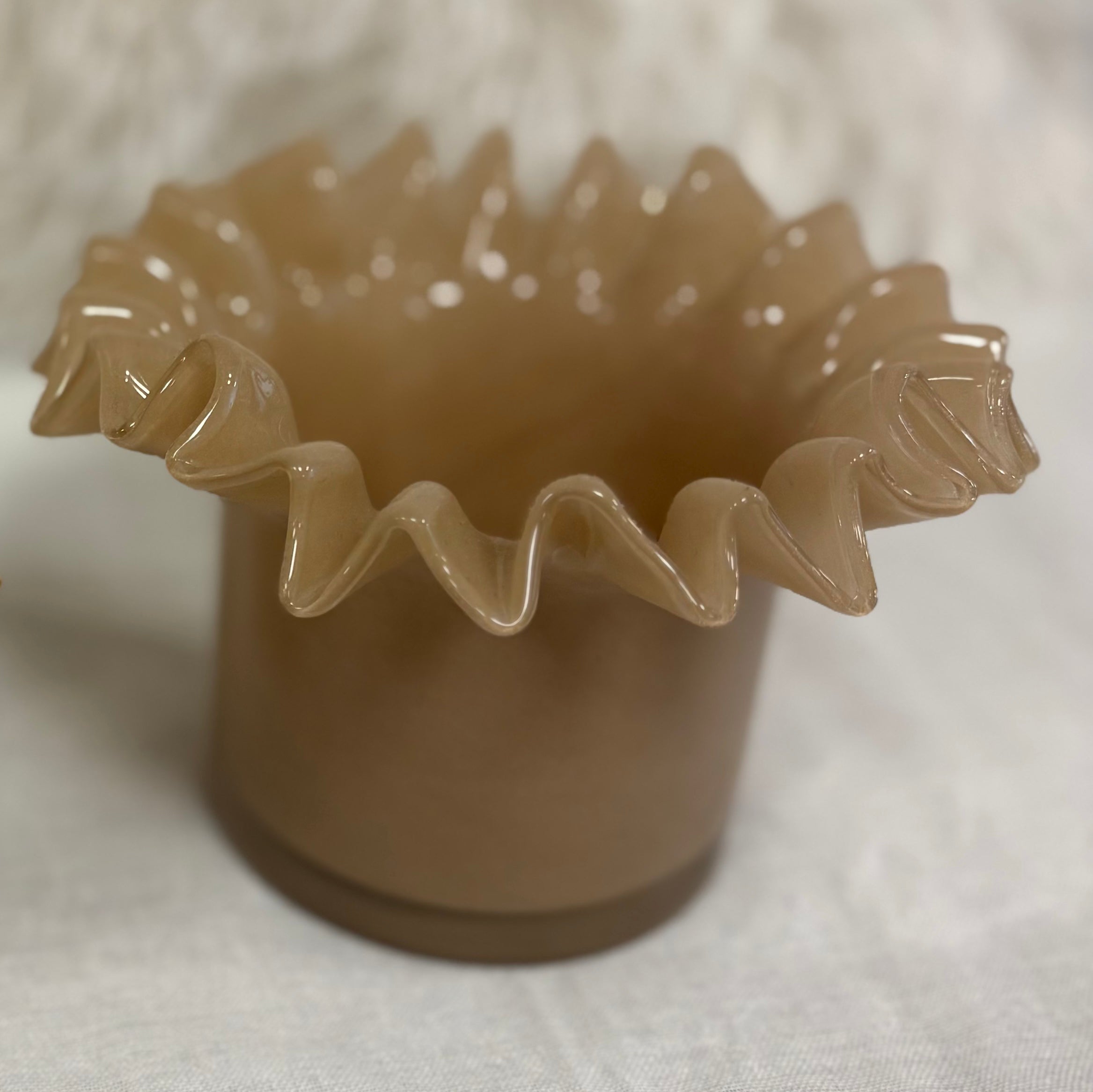 Flowerlykta L, Beige