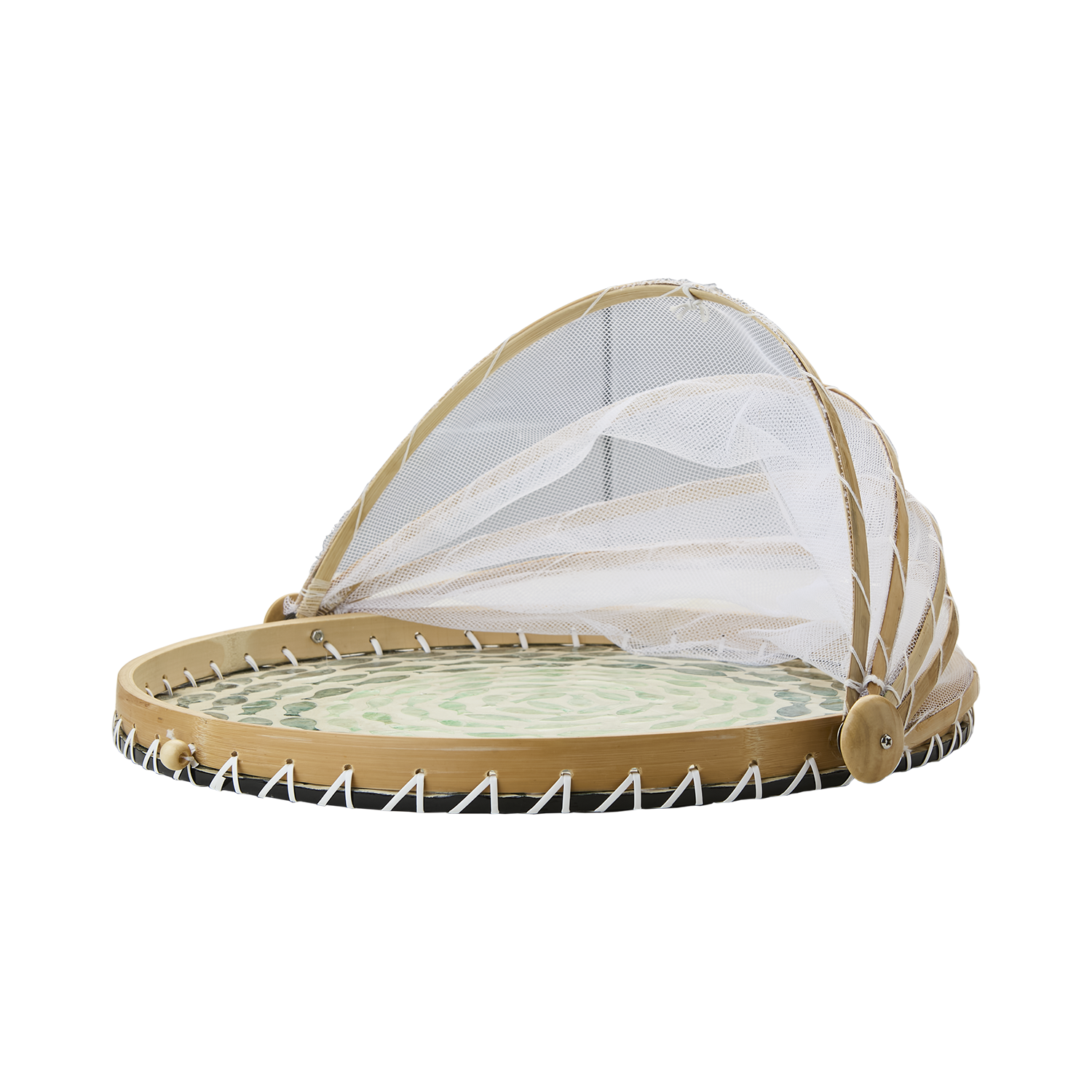 Bricka med Skydd, Grön