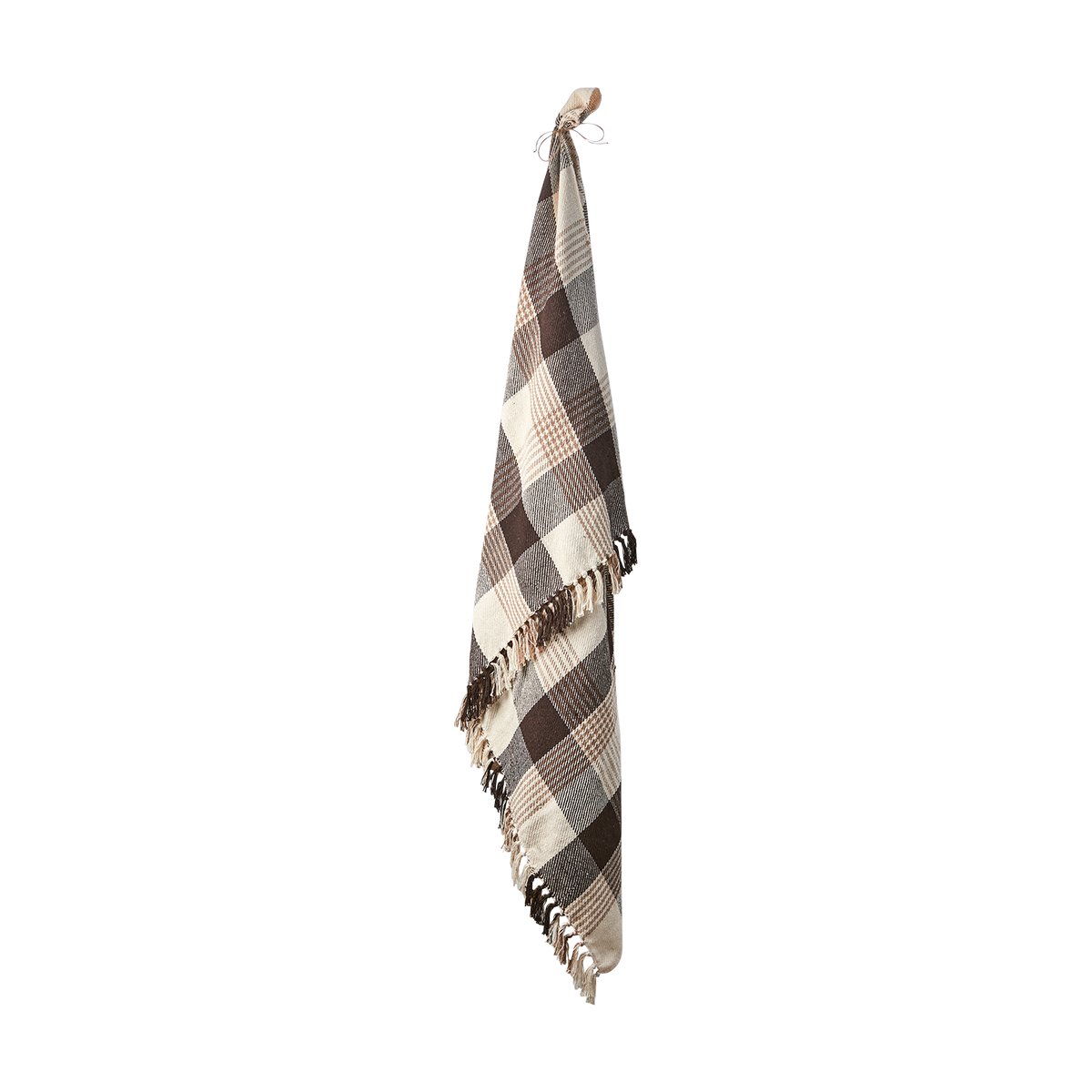 Filt Anna, Brun/Beige/Elfenben